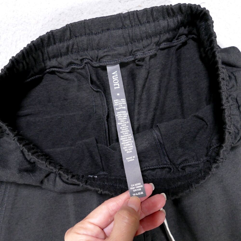 Vuori Ponto Performance Jogger Men's Medium Black Drawstring Travel - Picture 11 of 16